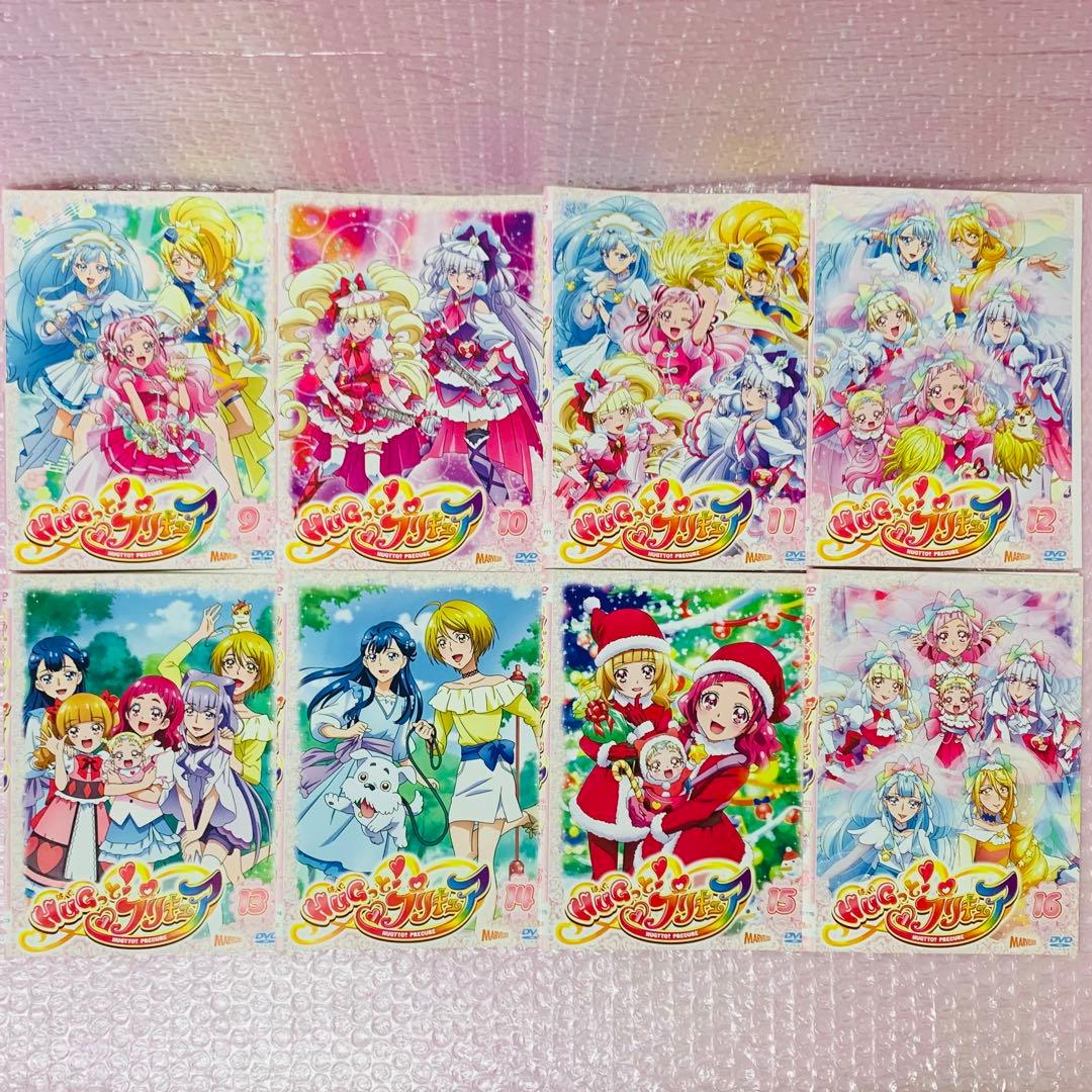 優良作品〈子育てプリキュア〉HUGっと!プリキュア　DVD全巻セット　全16枚