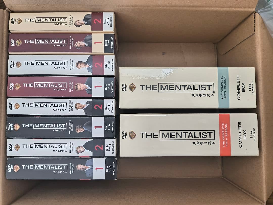海外ドラマ THE MENTALIST 1〜6season メンタリストDVD