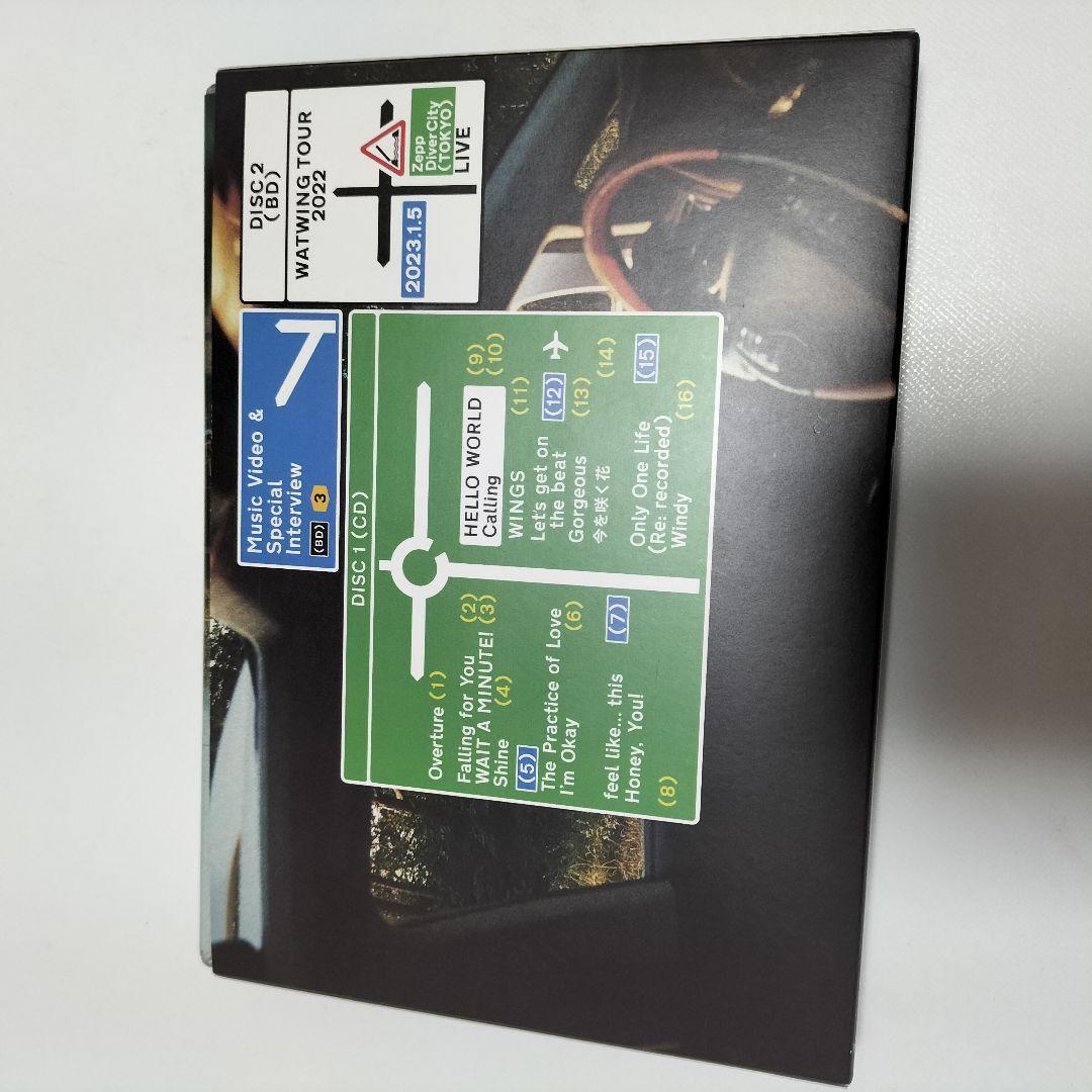WATWING Where FC限定盤 Blu-ray付　中古