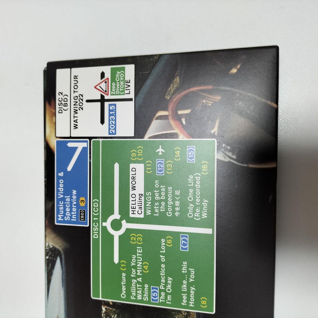 WATWING Where FC限定盤 Blu-ray付　中古
