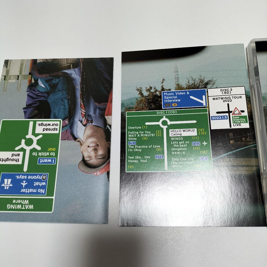 WATWING Where FC限定盤 Blu-ray付　中古