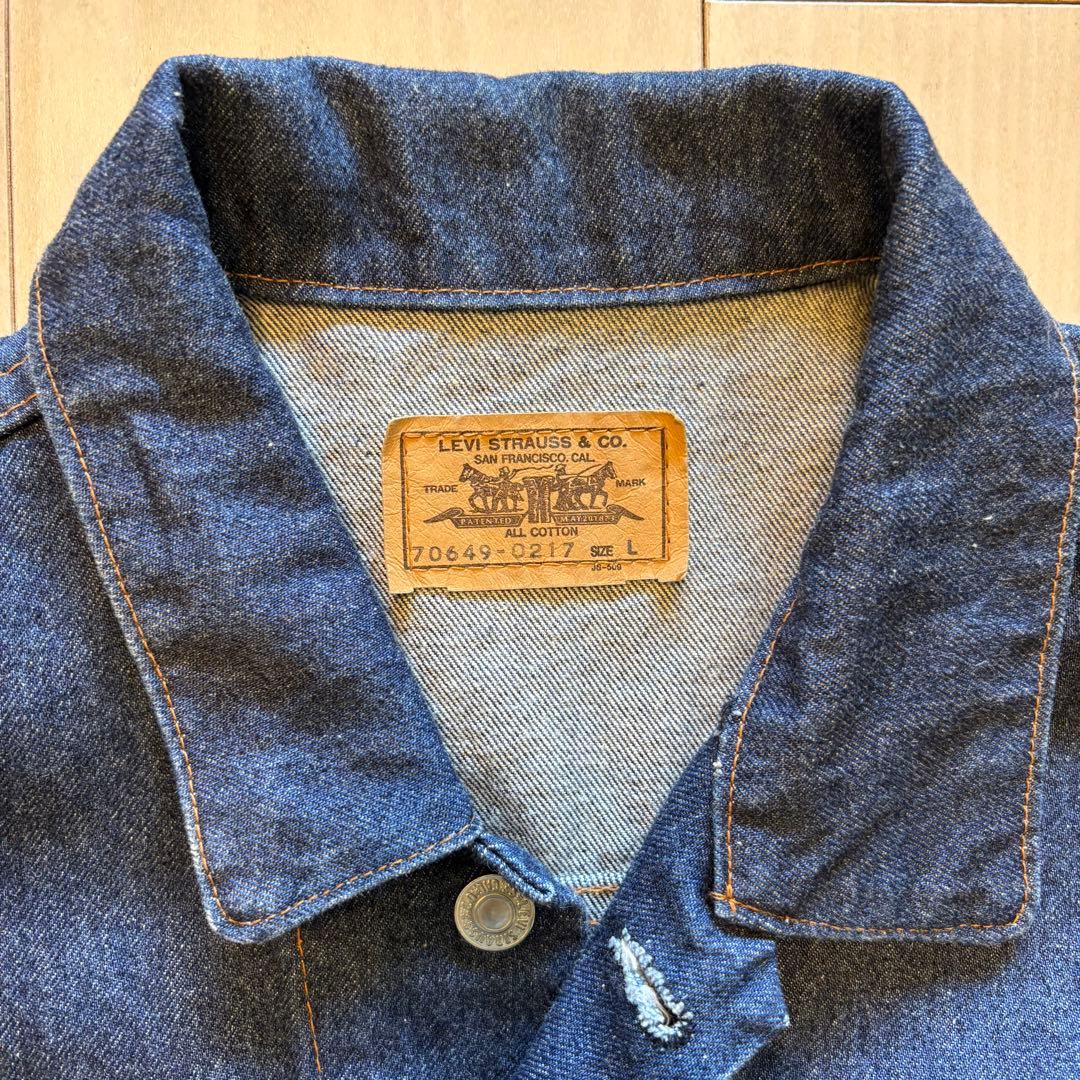 【超希少】Levi’s 70649-0217 オレンジタブ　3rd 濃紺