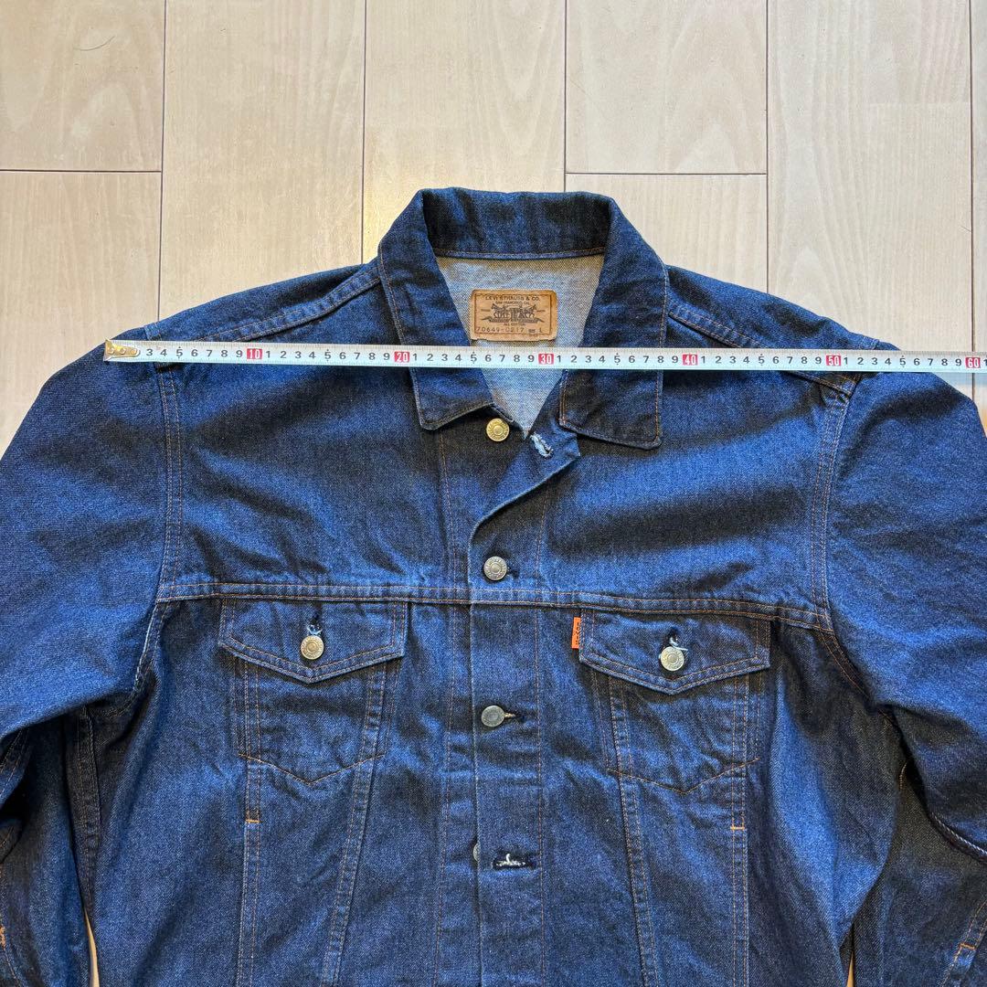 【超希少】Levi’s 70649-0217 オレンジタブ　3rd 濃紺