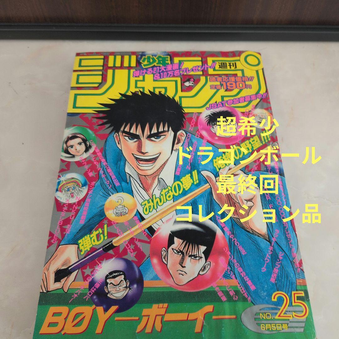 週刊少年ジャンプ 1995年25号 ドラゴンボール　最終回　巻頭カラー