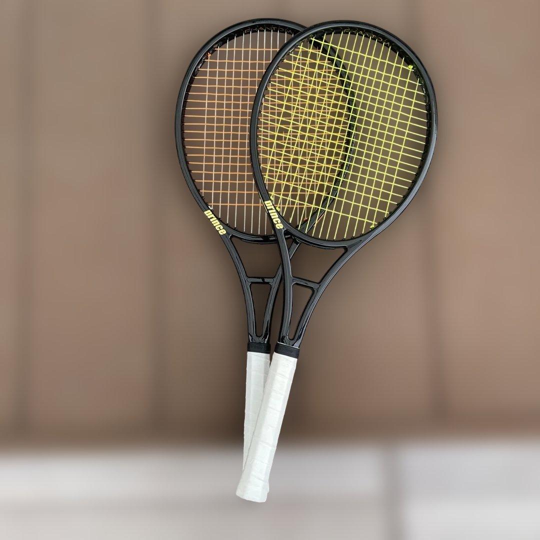 Prince Graphite テニスラケット 97平方インチ 2本セット