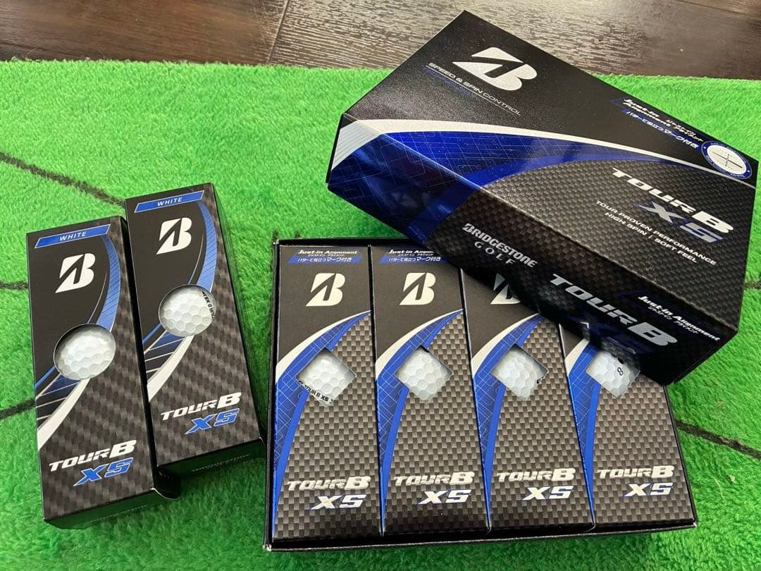 【BRIDGESTONE】TOUR B XS白 (18個)