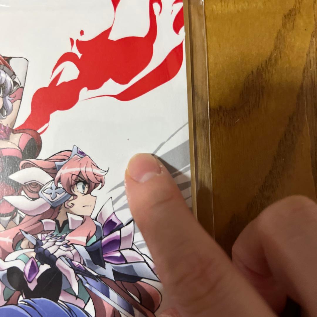 【未開封品】 藤本さとる 画集 戦姫絶唱シンフォギア アートワークス サイン色紙