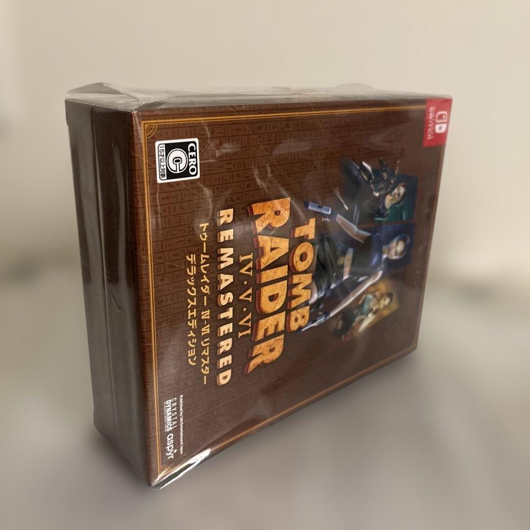 新品未開封　トゥームレイダー4-6 リマスター デラックスエディション