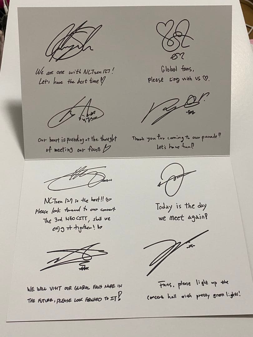 NCT127 グロパ UNITY グッズ お土産 セット