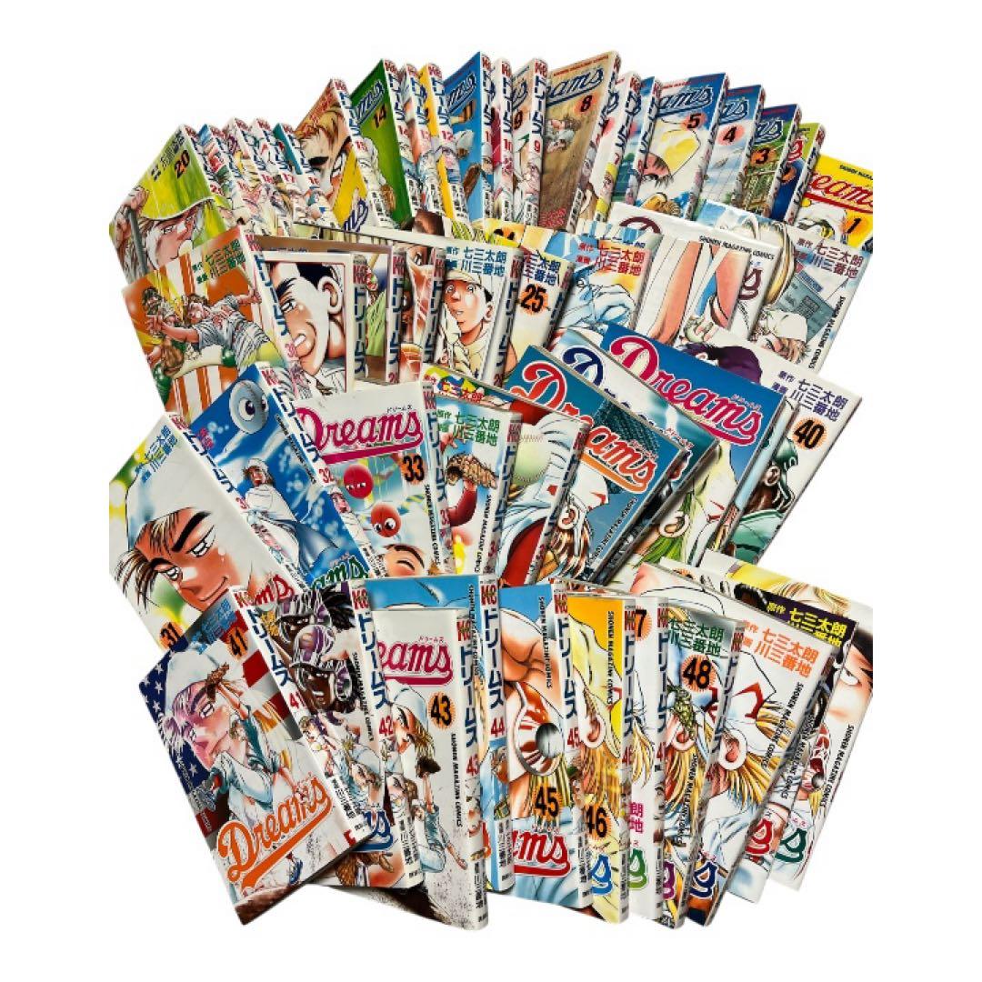 ドリームス野球原作七三太廊　漫画川三番地 【1巻から51巻】中古品