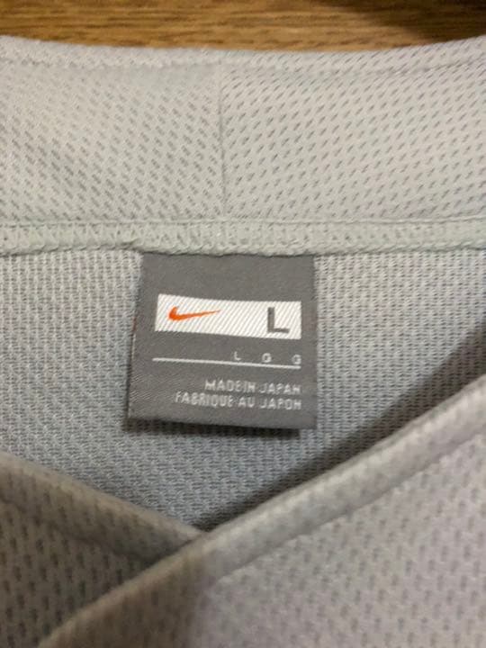 NIKE 軟式野球、ヤンキースビジターモデル（上Ｌ、下ＸＬ）