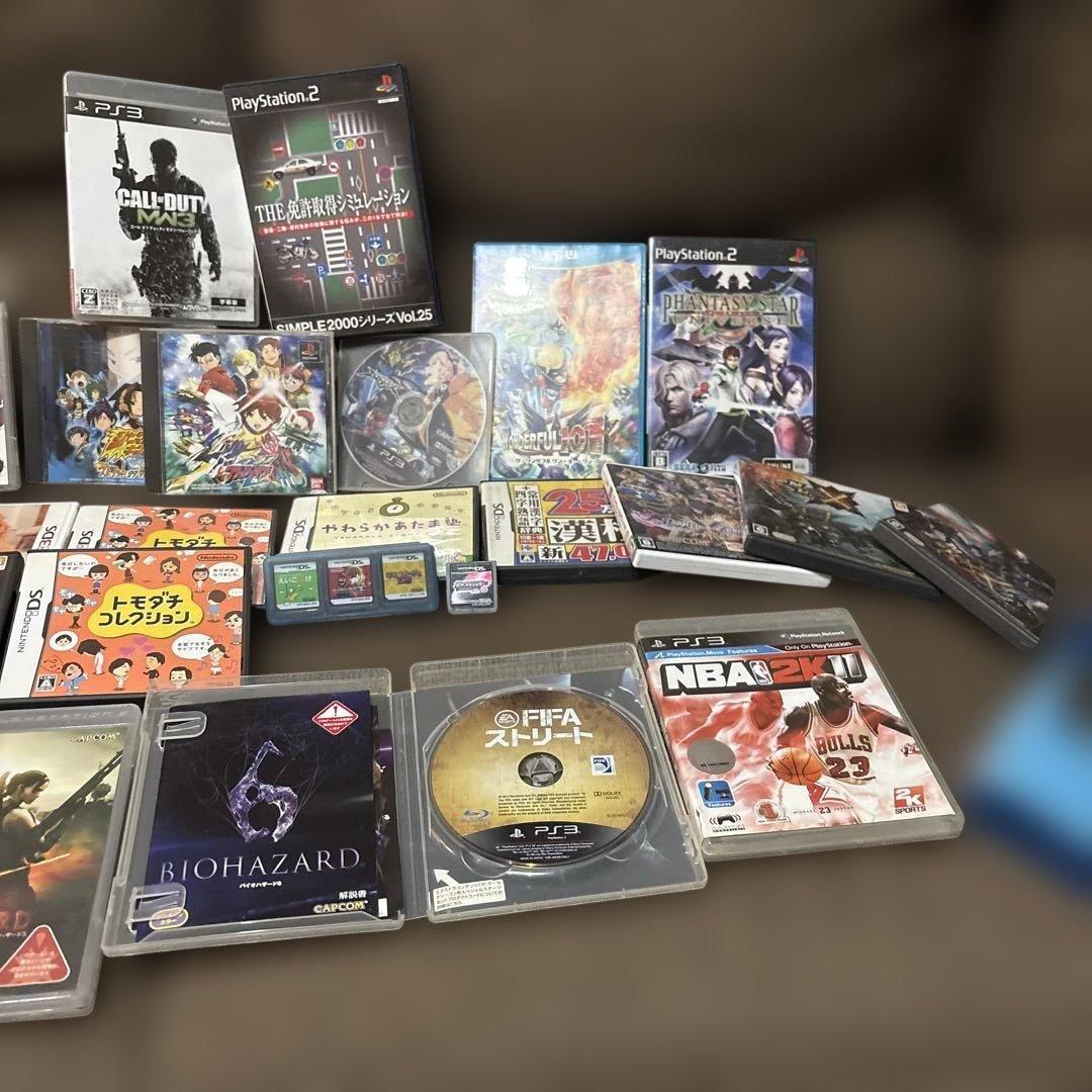 ゲームまとめ売り PS PS2 PS3 DS 3DS ゲームキューブ