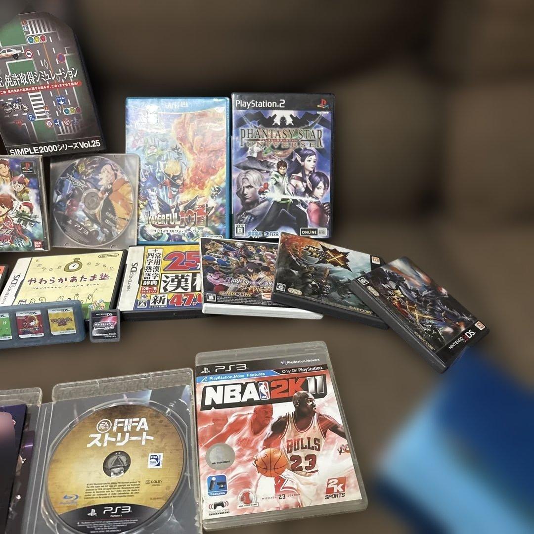 ゲームまとめ売り PS PS2 PS3 DS 3DS ゲームキューブ