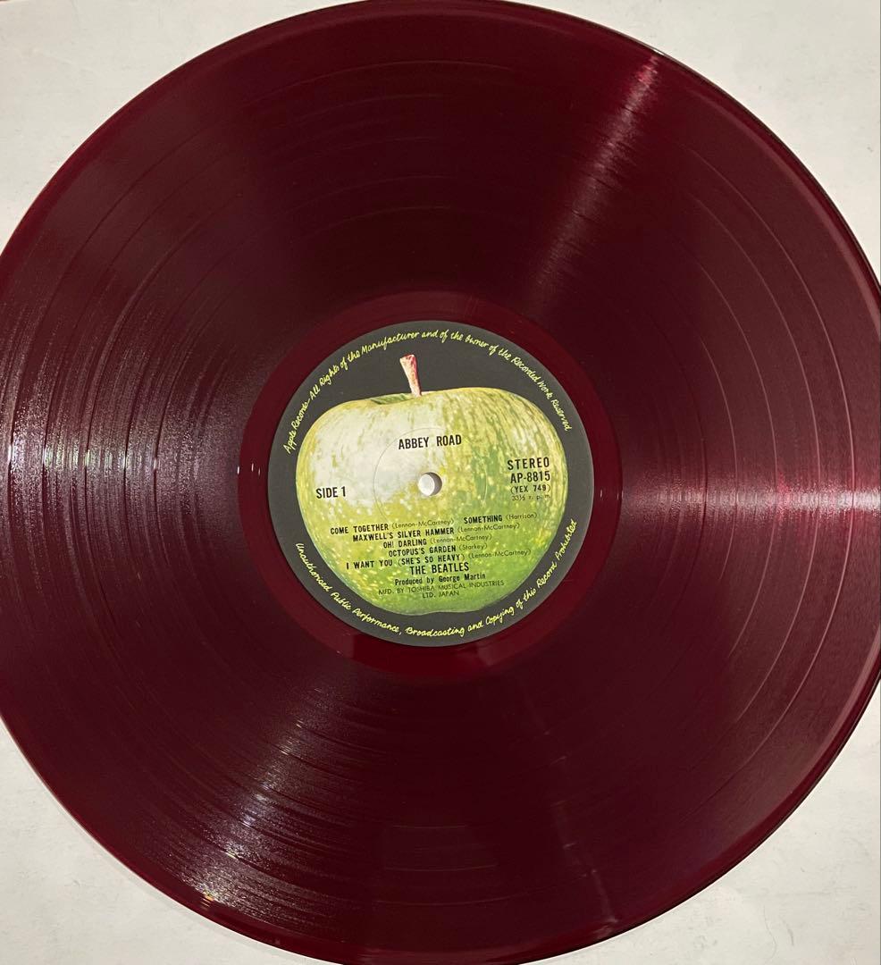 お値下げしました♪ビートルズBeatles Abbey Road 『赤盤』LP