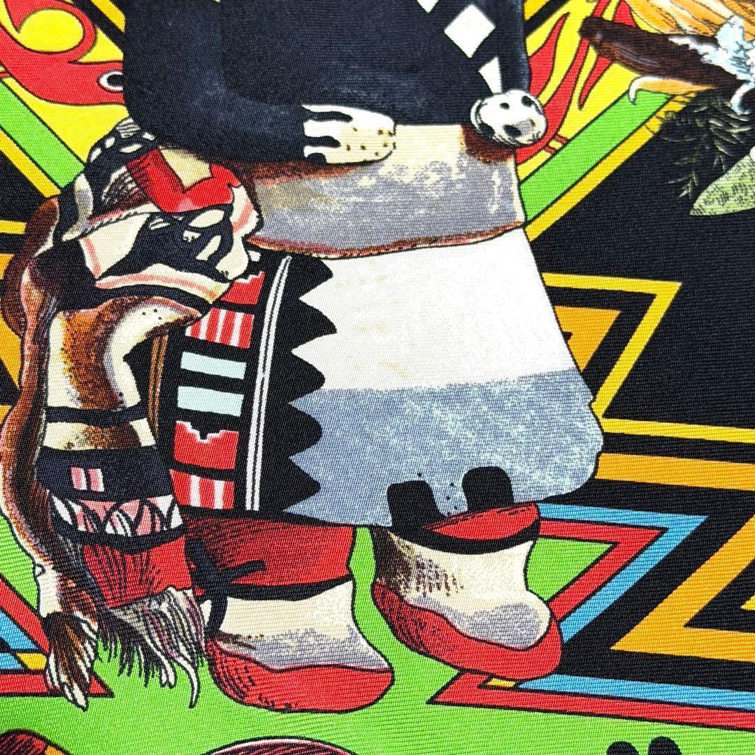 エルメス HERMES スカーフ 【レア】Kachinas カチナ　カレ90