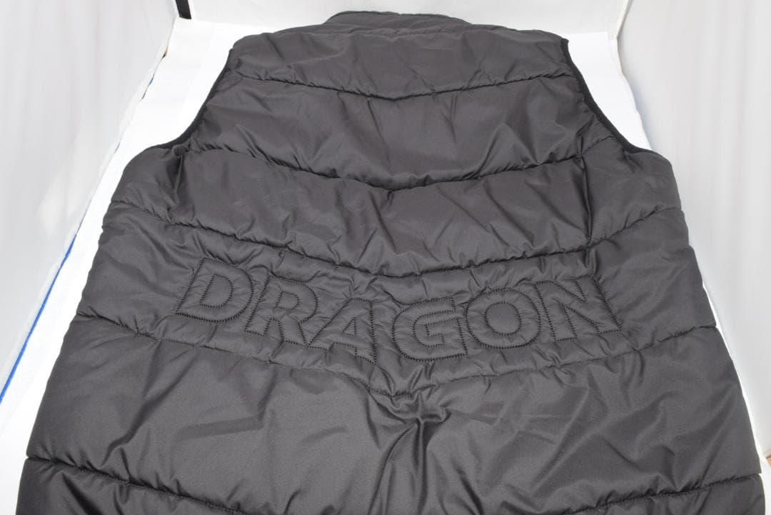 新品☆ダンスウィズドラゴン ストレッチ マイクロ タフ タベスト☆黒☆Lサイズ