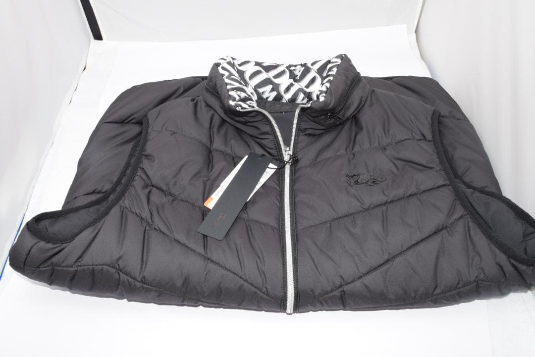 新品☆ダンスウィズドラゴン ストレッチ マイクロ タフ タベスト☆黒☆Lサイズ