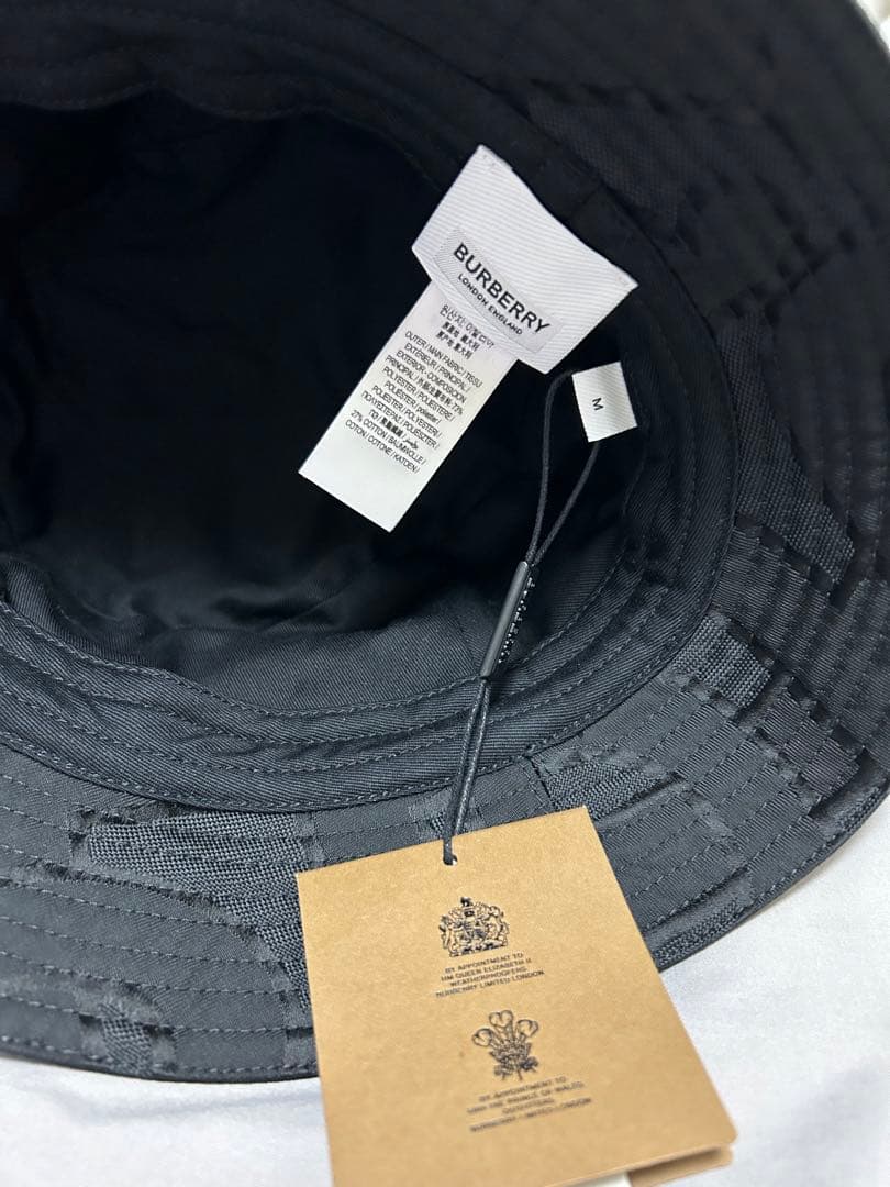 BURBERRY バケットハット ブラック