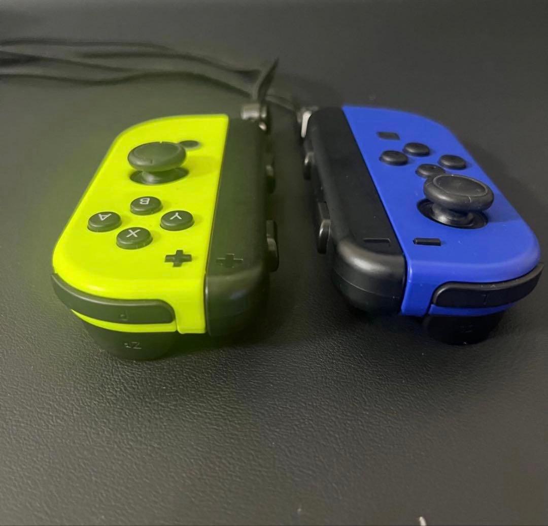 【新品スティック交換済み/完品/動作確認OK】Switch 本体 ブルーイエロー