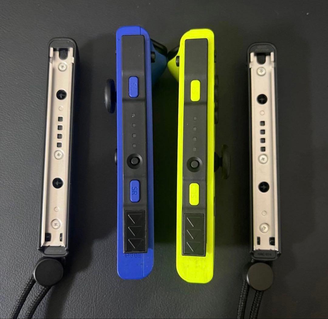 【新品スティック交換済み/完品/動作確認OK】Switch 本体 ブルーイエロー