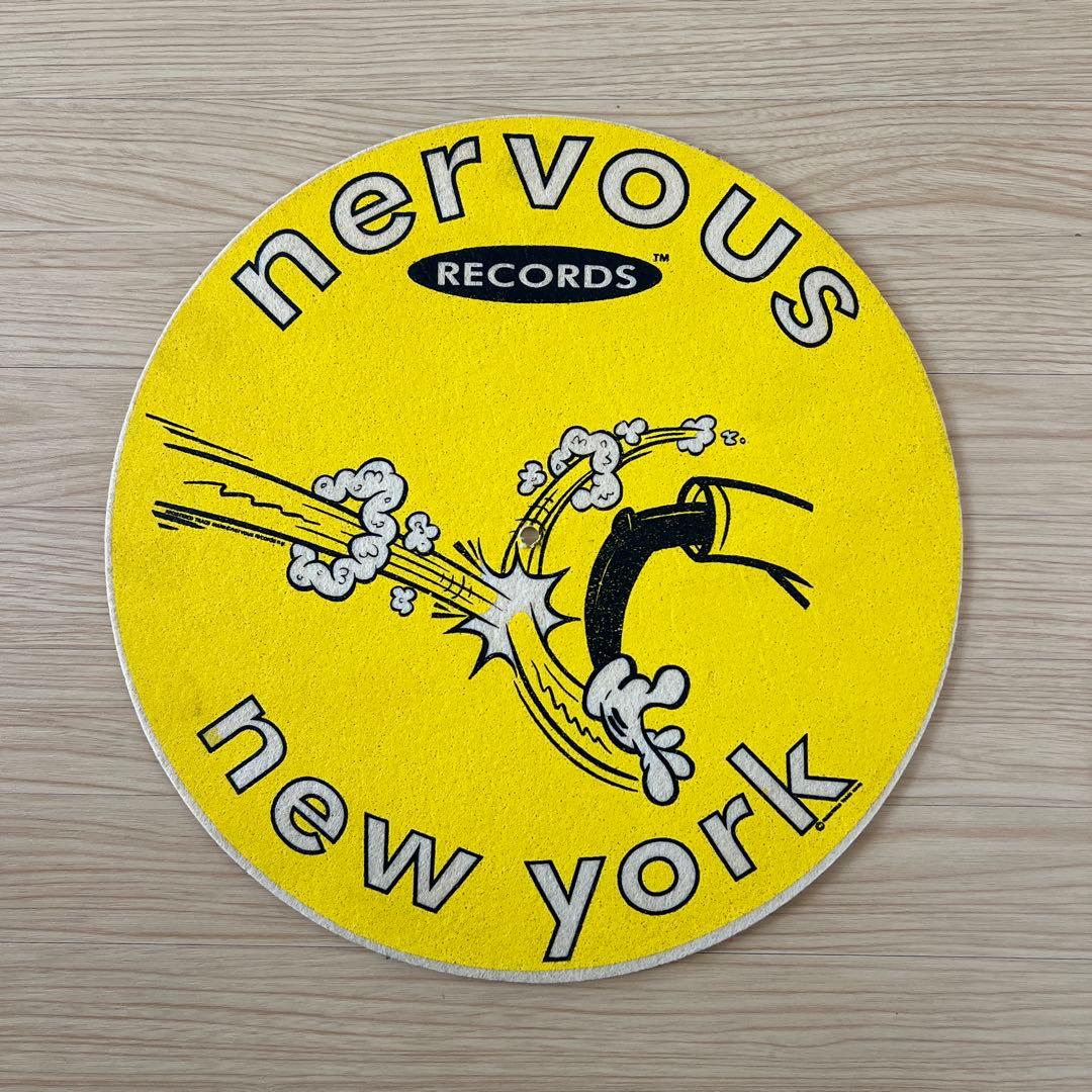 DJ スリップマット　nervous records