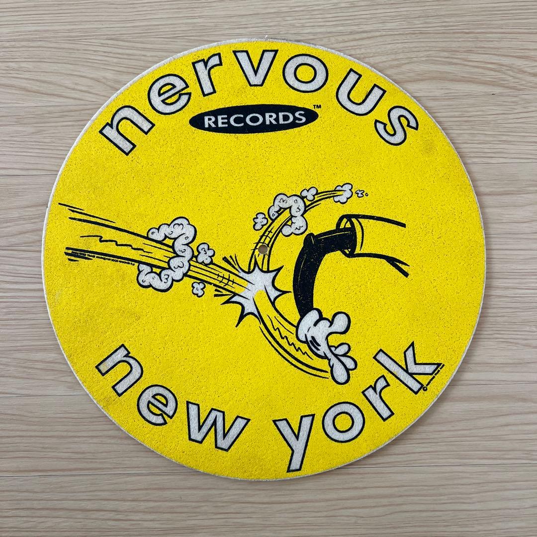 DJ スリップマット　nervous records