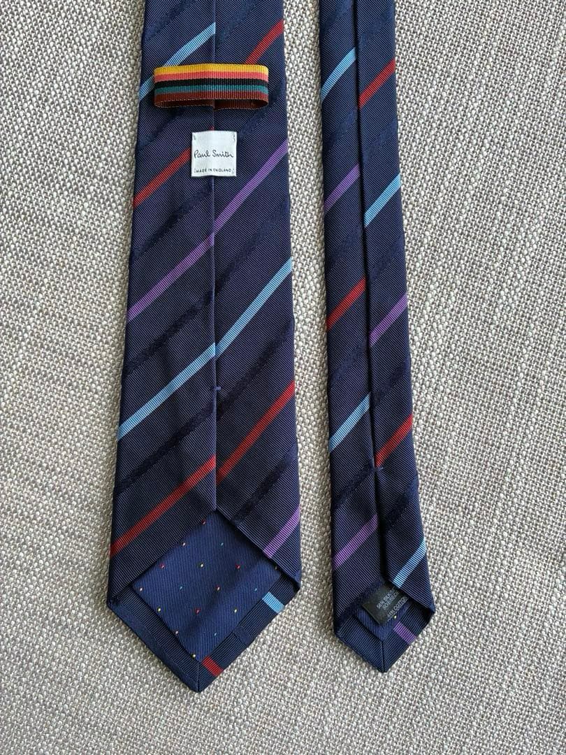 美品 Paul Smith ポールスミス　ネクタイ　イングランド製