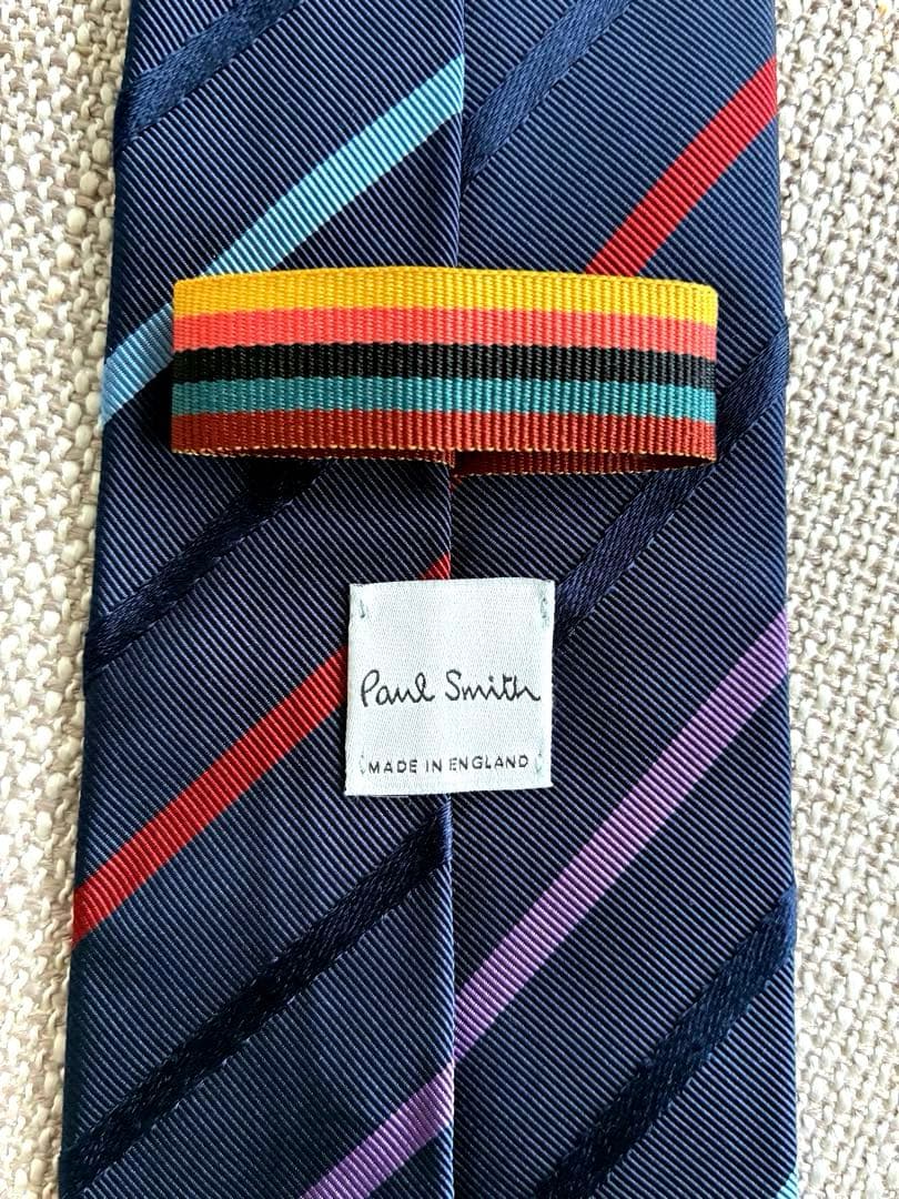 美品 Paul Smith ポールスミス　ネクタイ　イングランド製