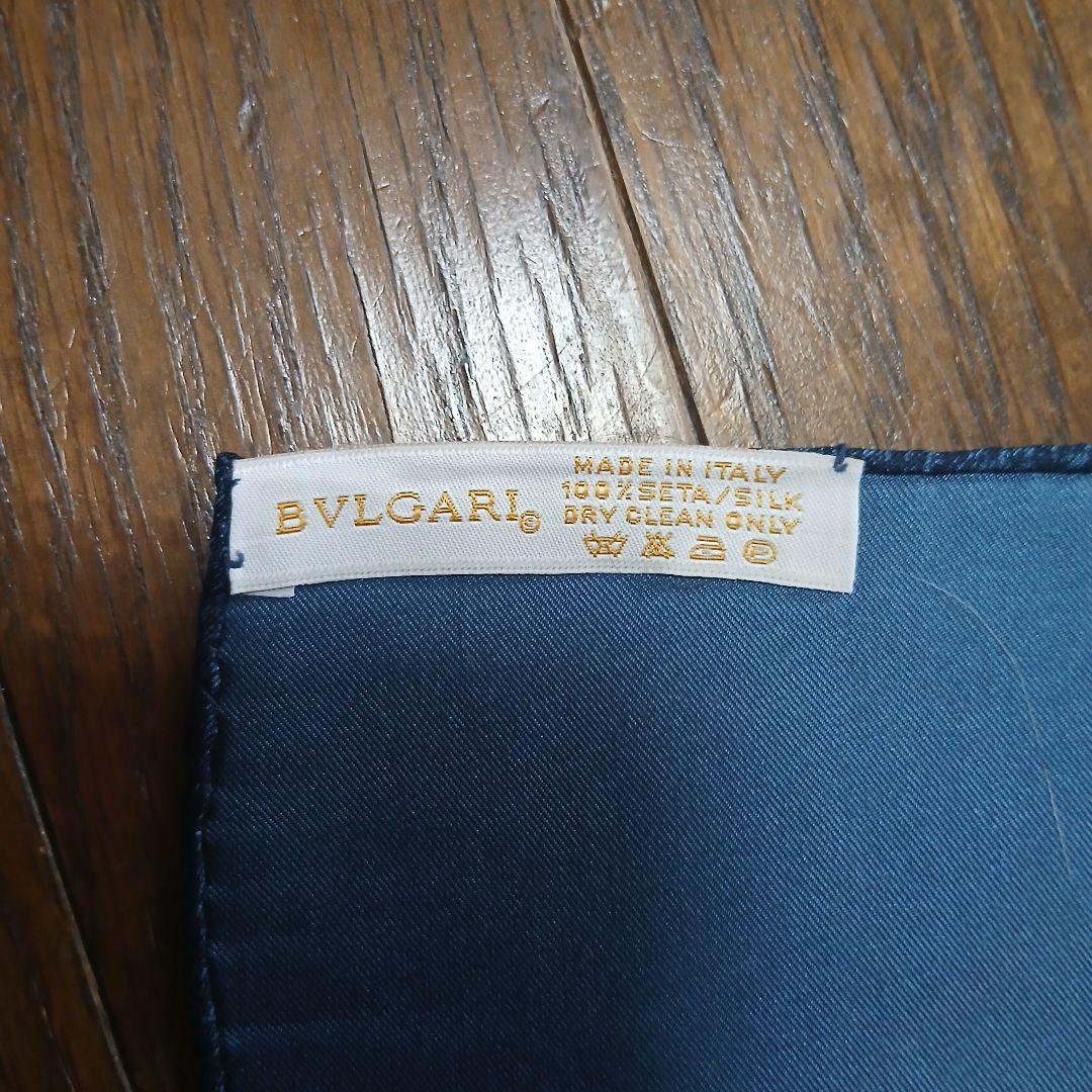 ✨美品✨BULGARI ブルガリ　気球デザイン　大判スカーフ　シルク