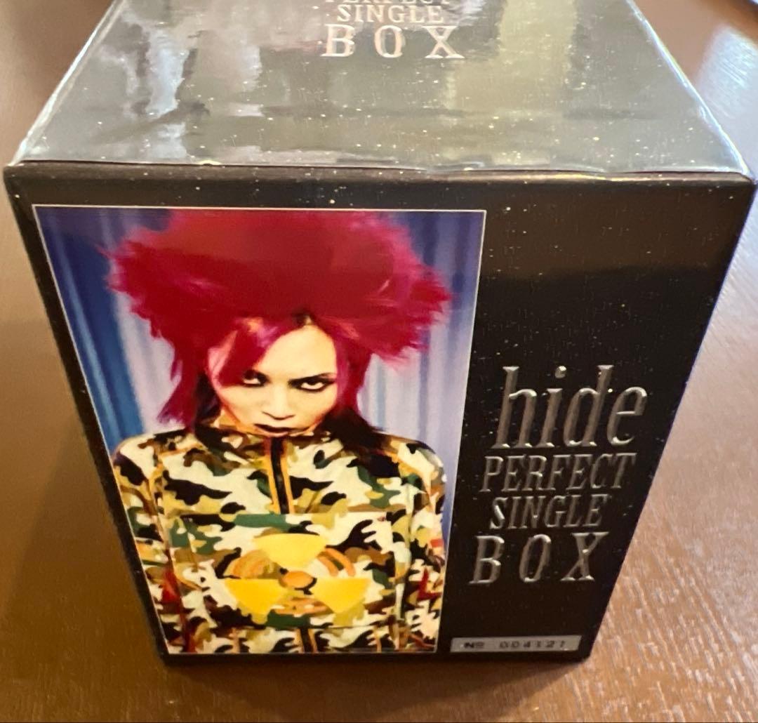 hide PERFECT SINGLE BOX CD13枚DVD1枚☆限定BOX