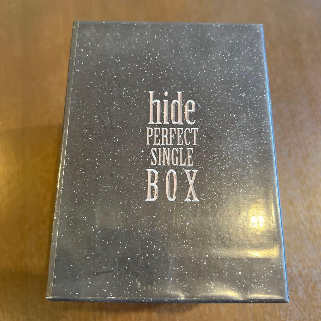 hide PERFECT SINGLE BOX CD13枚DVD1枚☆限定BOX