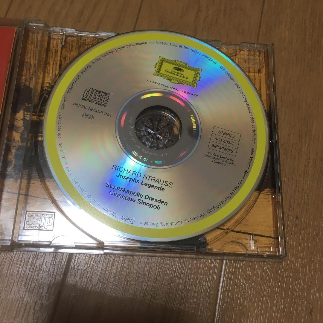リヒャルト シュトラウス ヨゼフの伝説　シノーポリ　ドレスデン国立管弦楽団