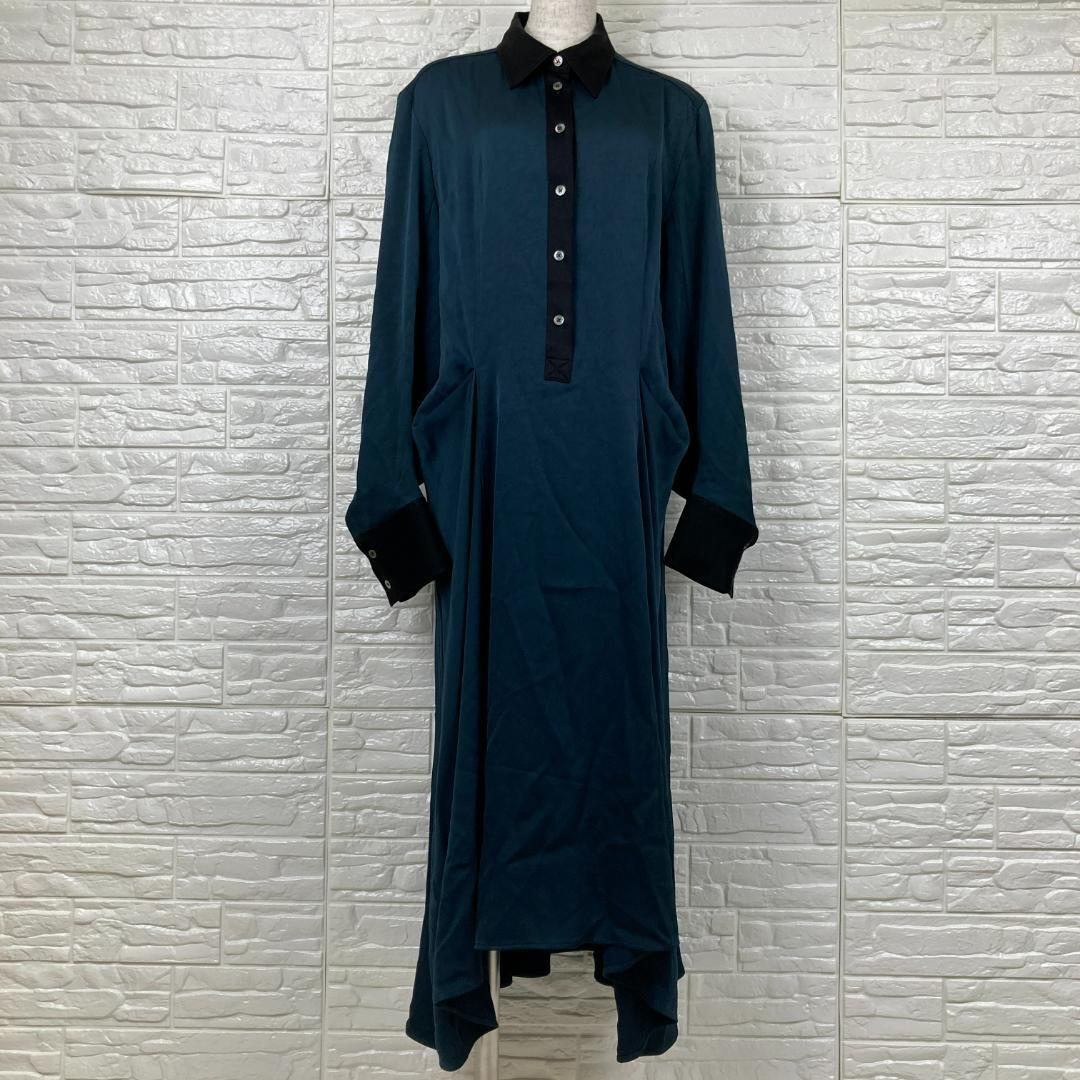 【美品】Paul Smith ポールスミス 変形デザイン ロングワンピース
