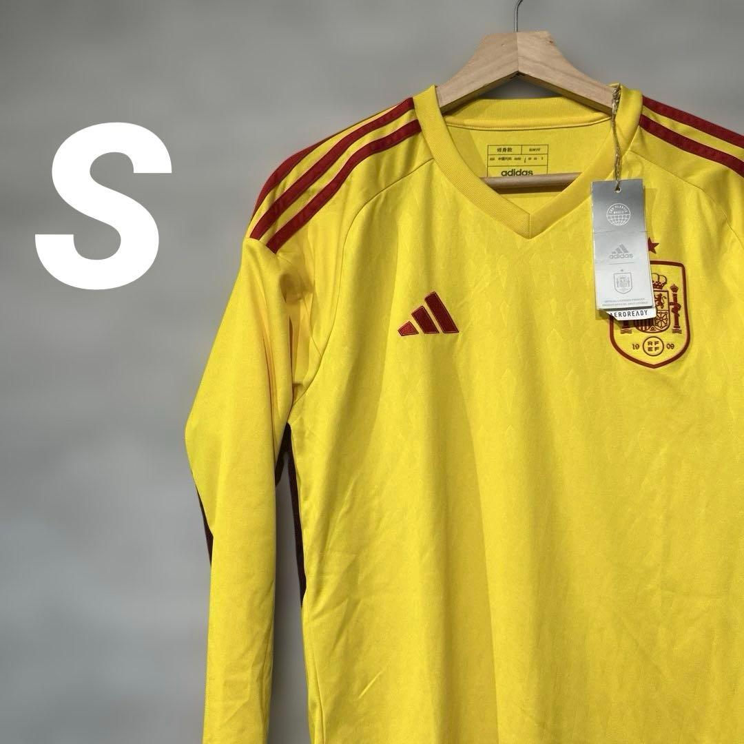 【未使用】adidas/スペイン代表/2022/ユニフォーム/ゴールキーパー/S
