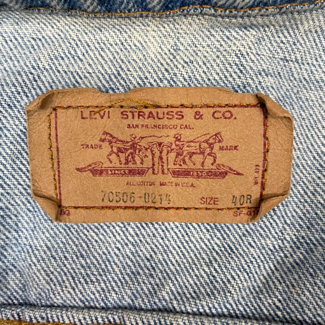 お*み様 古着 80年代 Levi’s リーバイス 70506-0214 USA