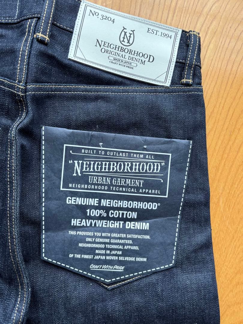 新品 NEIGHBORHOOD RIGID 14oz デニム M