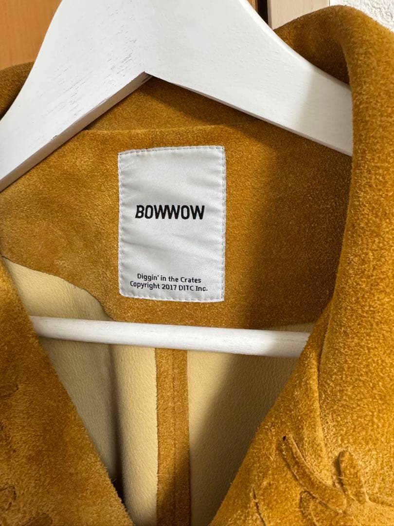 BOWWOW WOVEN SUEDE COVERALL バウワウ　スエード