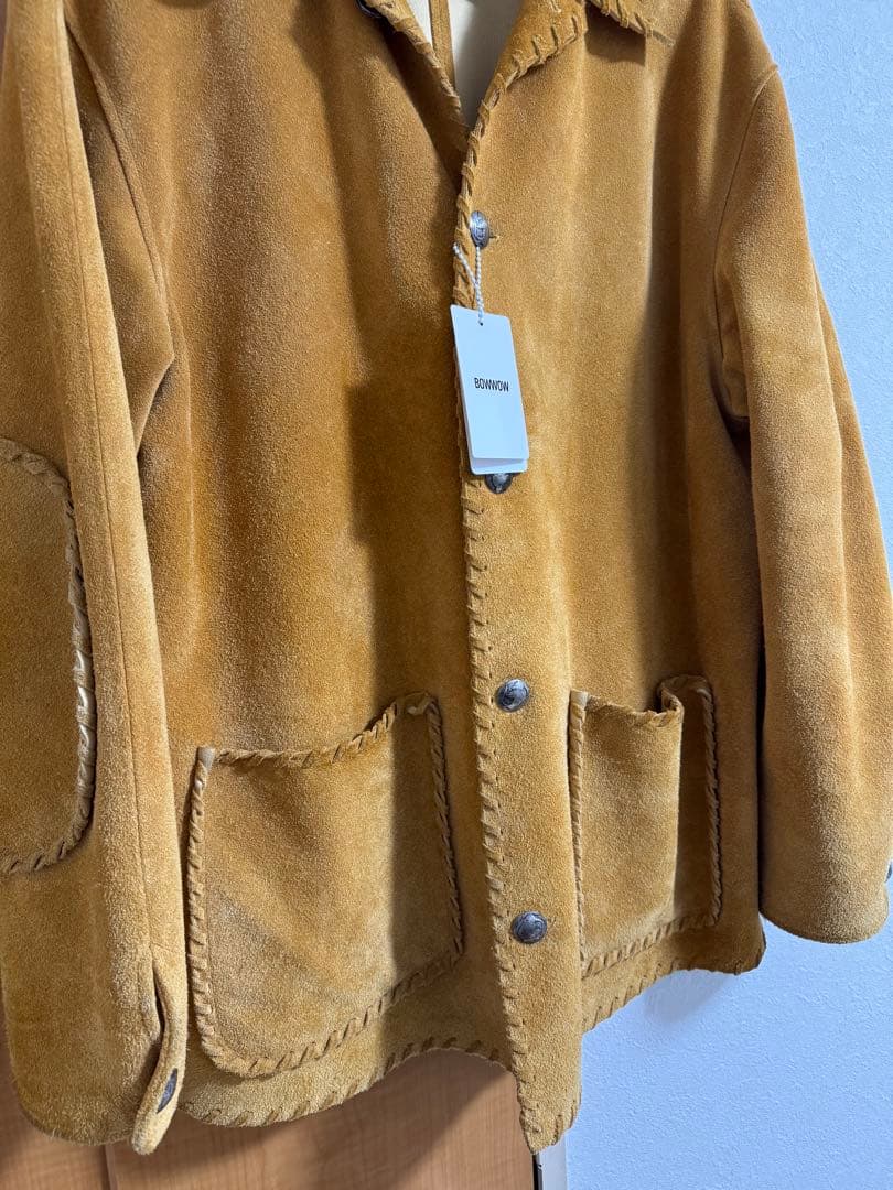BOWWOW WOVEN SUEDE COVERALL バウワウ　スエード