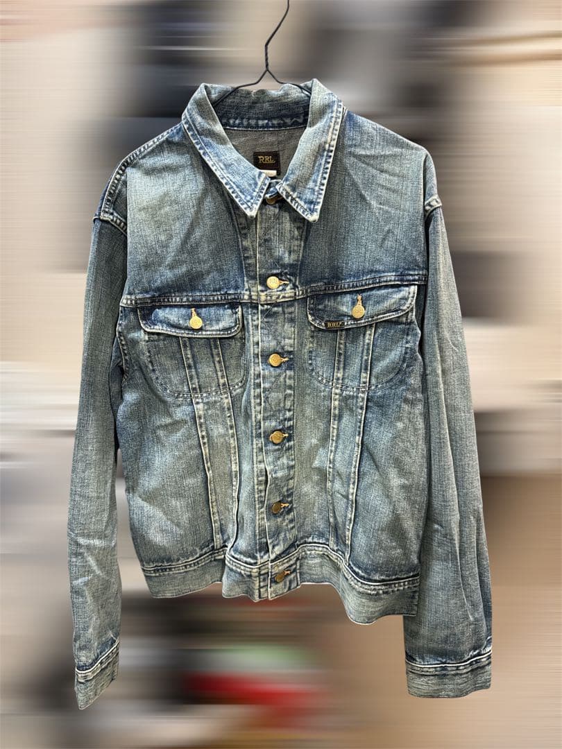 新品タグ付き　RRL Leelandダブルアールエル デニムジャケット サイズL