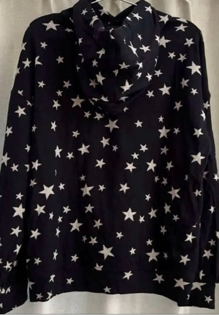【新品タグ付2.2万】DOUBLE STANDARD CLOTHING星柄パーカ