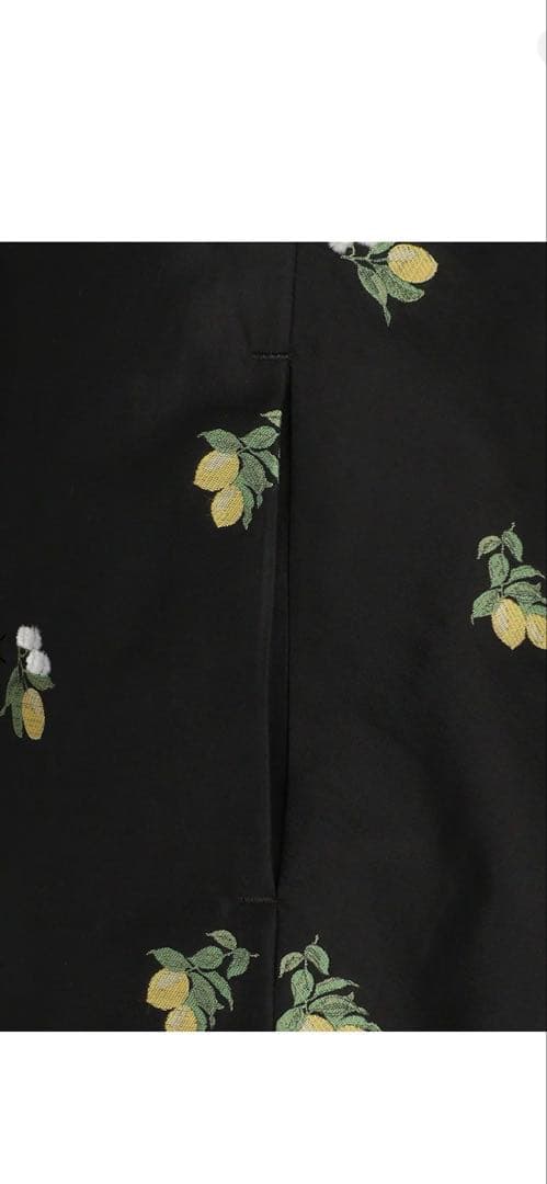 UNITED ARROWS LOEFE レモン ジャガード ベスト