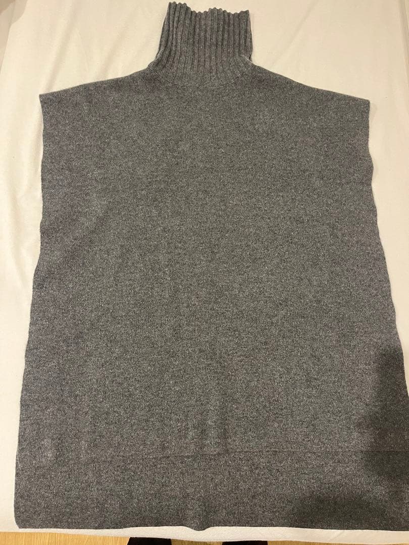新品♡タグ付きNa.e Wool Poncho ウール ポンチョ gray