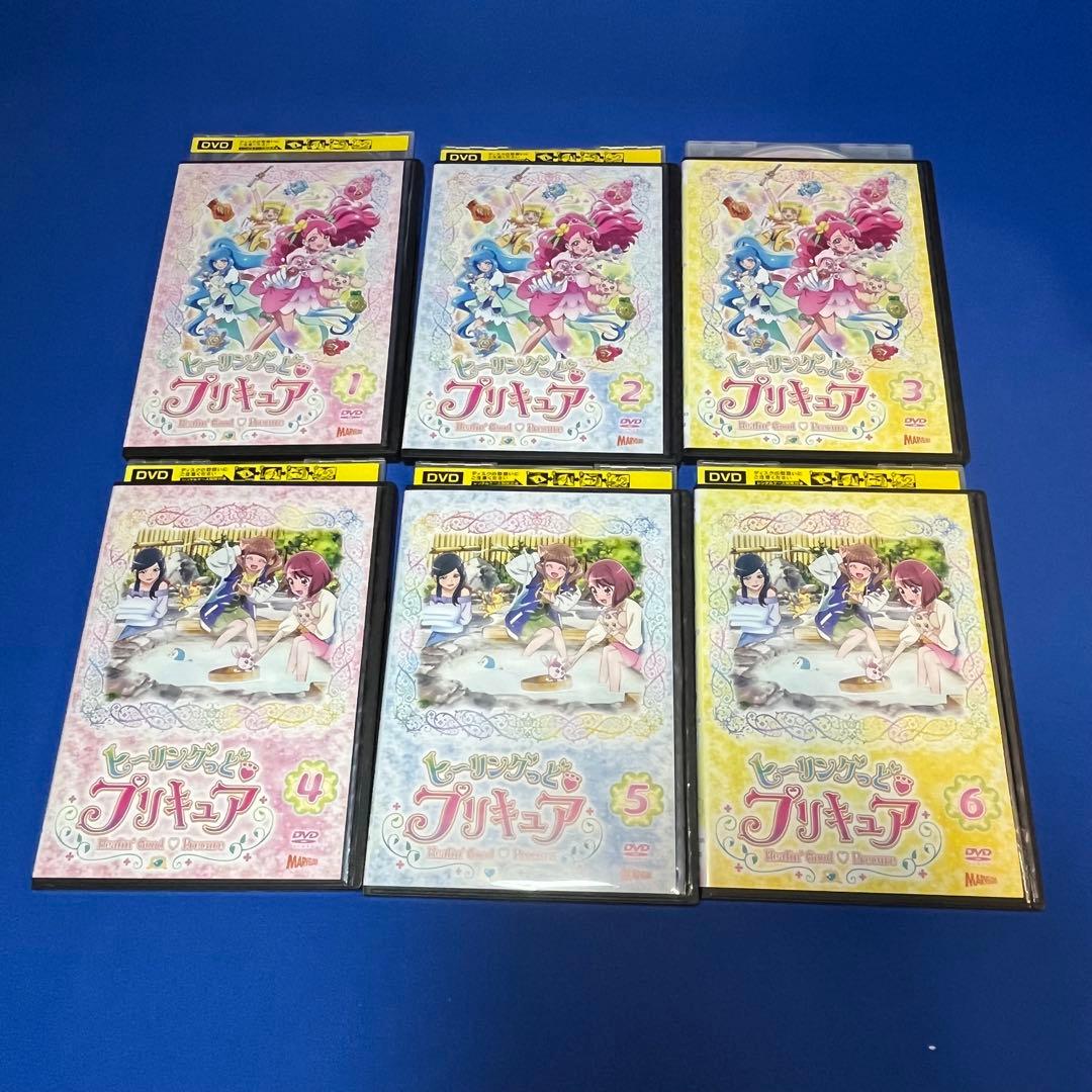 ヒーリングっどプリキュア【DVD】全15巻フルセット　【レンタルアップ】