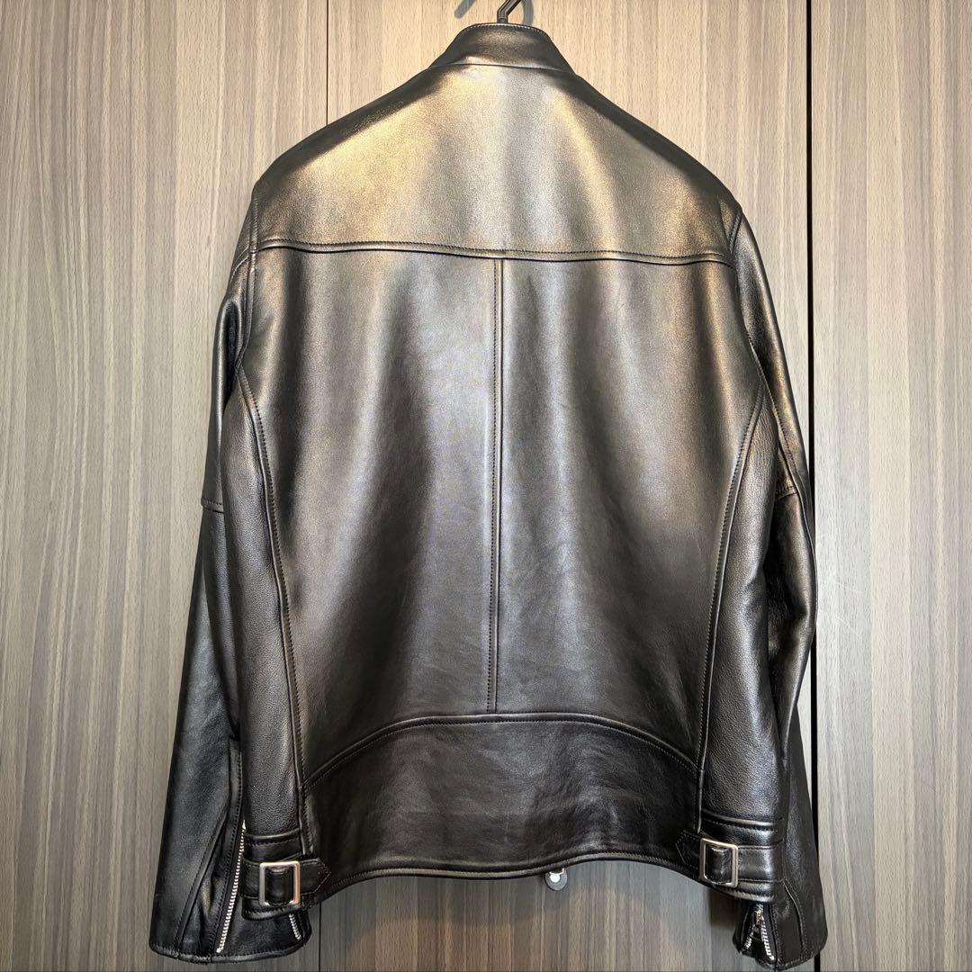 Schott ダブルライダース レザージャケット 黒 M