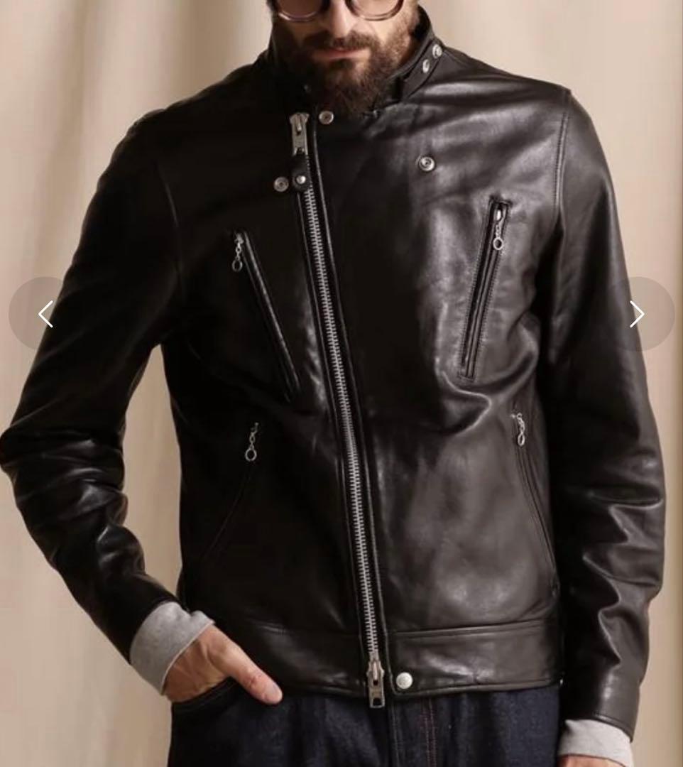 Schott ダブルライダース レザージャケット 黒 M