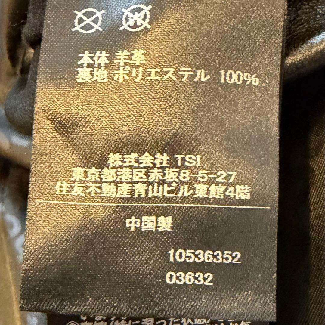 Schott ダブルライダース レザージャケット 黒 M