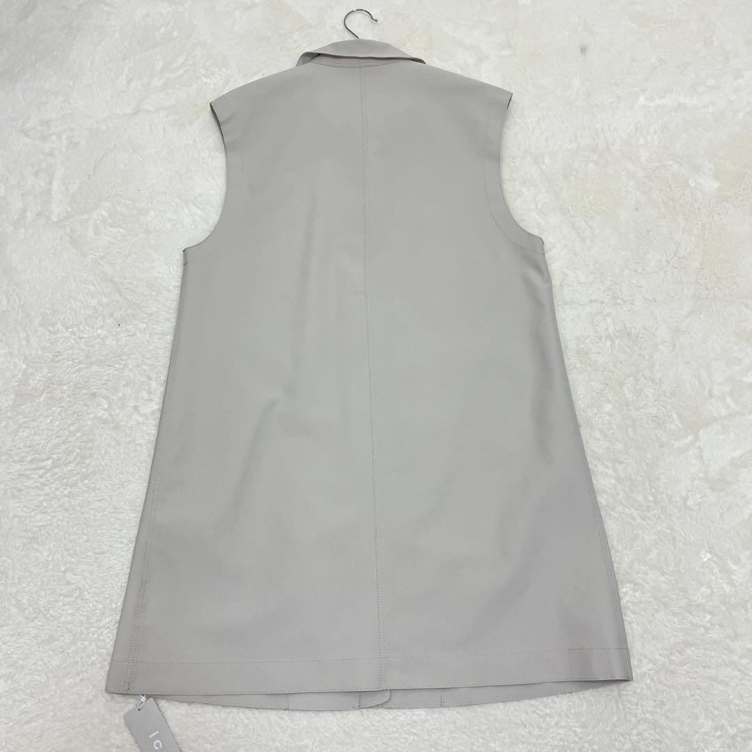 【タグ付き新品】23AW ICB ボンディングツイル スリーブレスアウター M