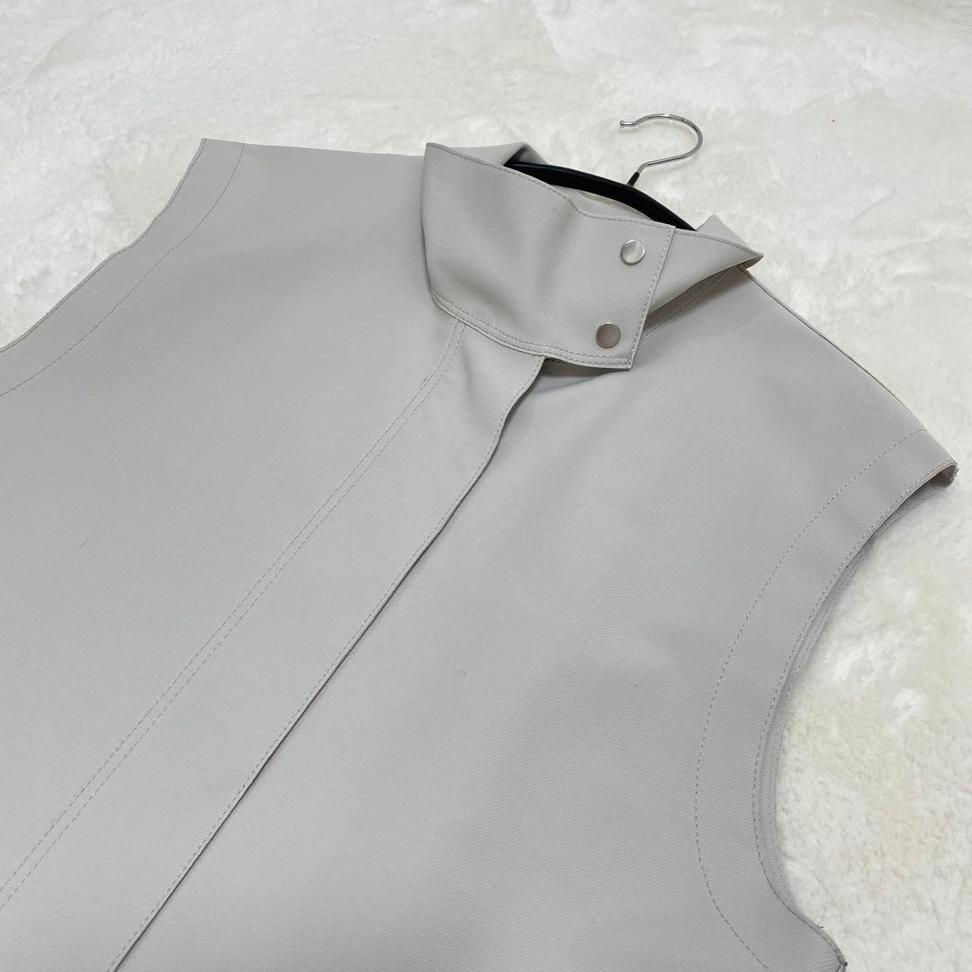 【タグ付き新品】23AW ICB ボンディングツイル スリーブレスアウター M