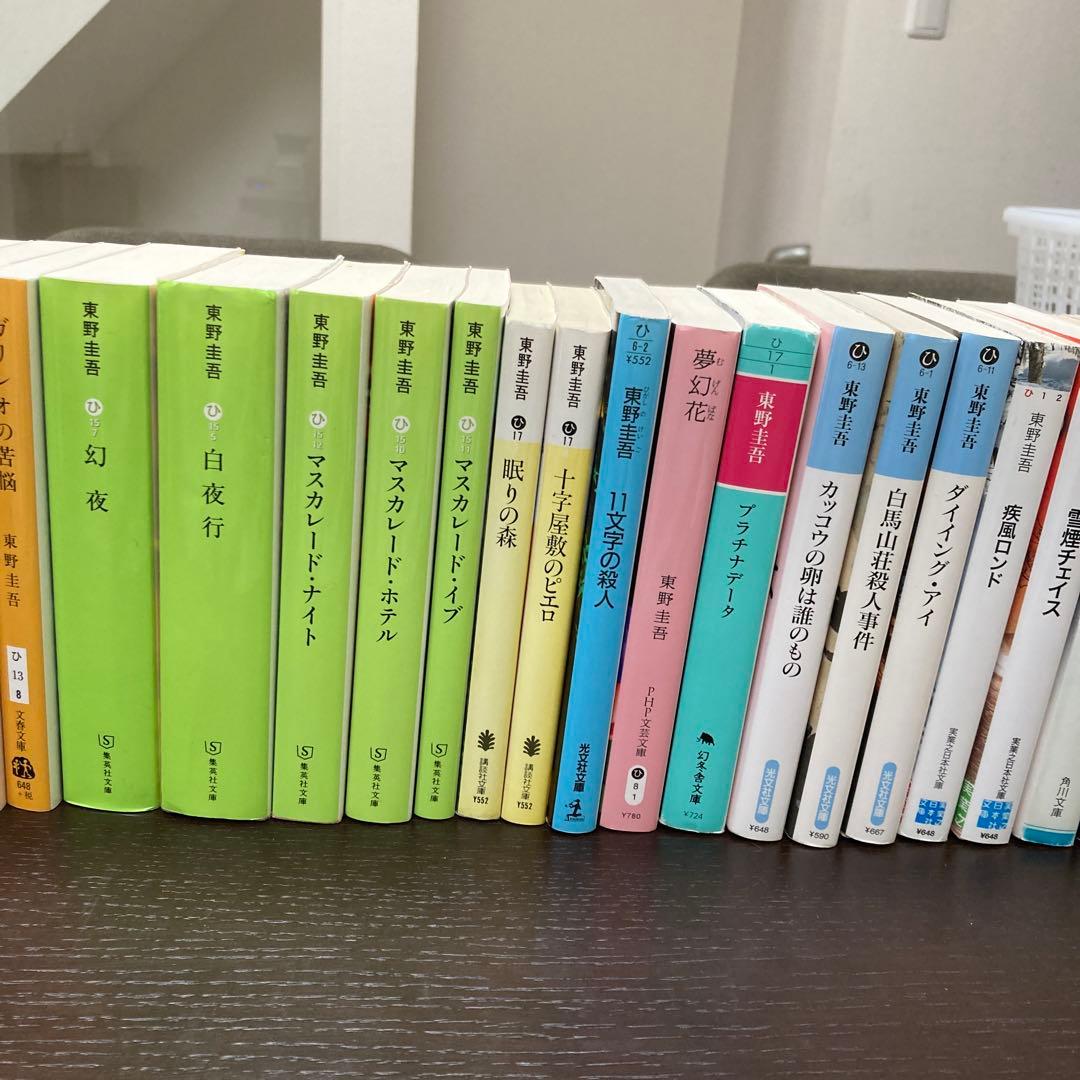 東野圭吾　文庫本　40冊まとめ売り　ガリレオ　マスカレードシリーズ 18日迄出品