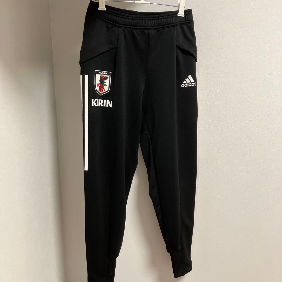 adidas 日本代表 ジップアップウェア J/S ブラック上下セット